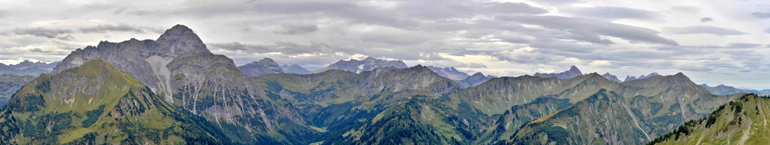 Blick vom Walmendinger Horn