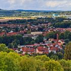 Blick vom Wasserturm auf dem Goldberg in Ohrdruf