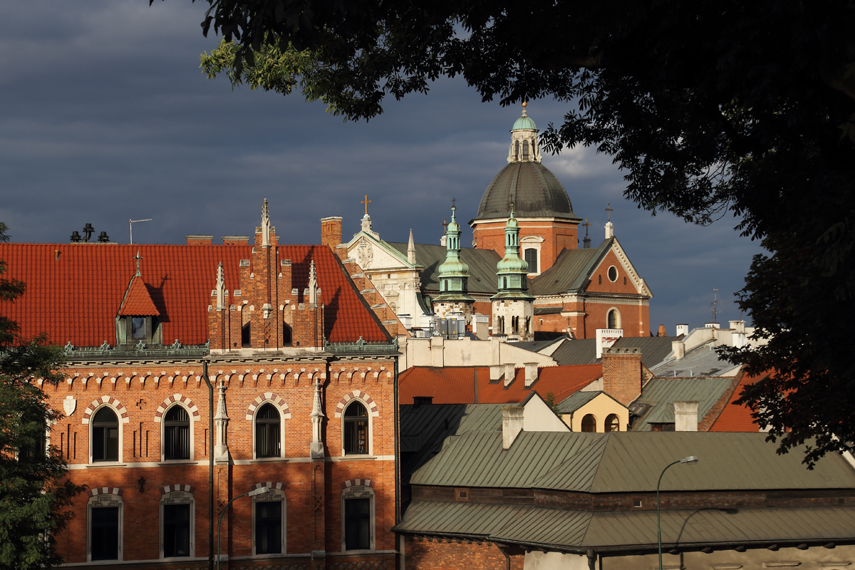 Blick vom Wawel auf die Stadt