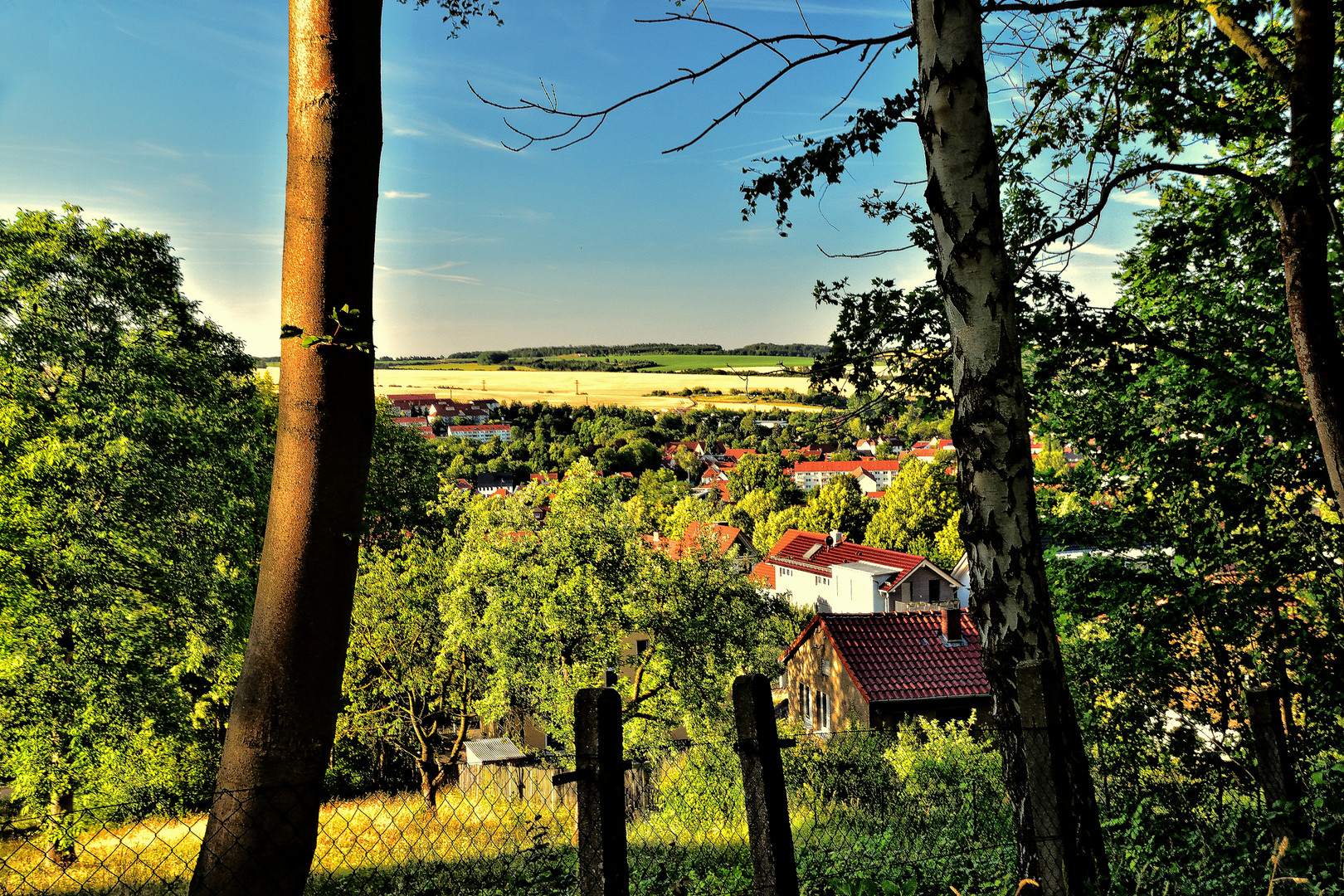  Blick vom Weg zum Iberghaus auf Heilbad Heiligenstadt