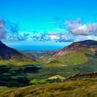 Blick vom Weg zum Snowdon