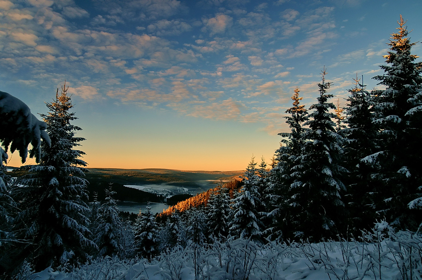 Blick vom Weidmannsheil