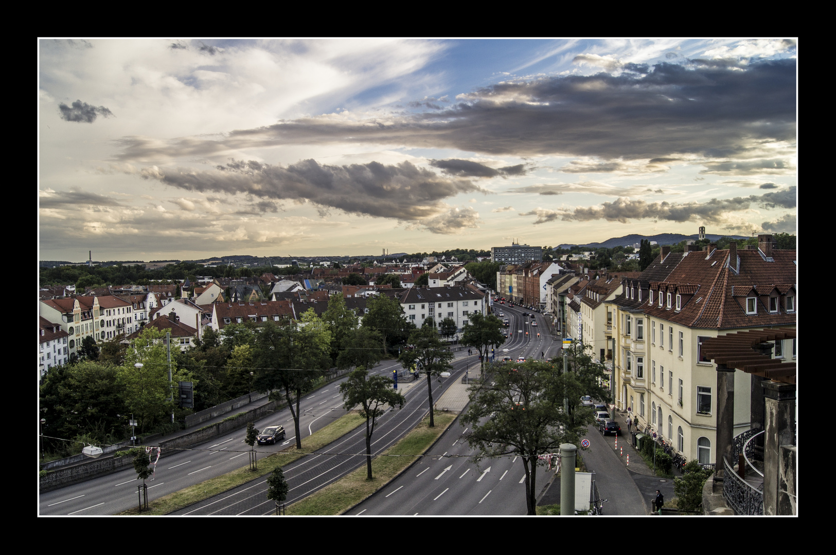 Blick vom Weinberg aus...