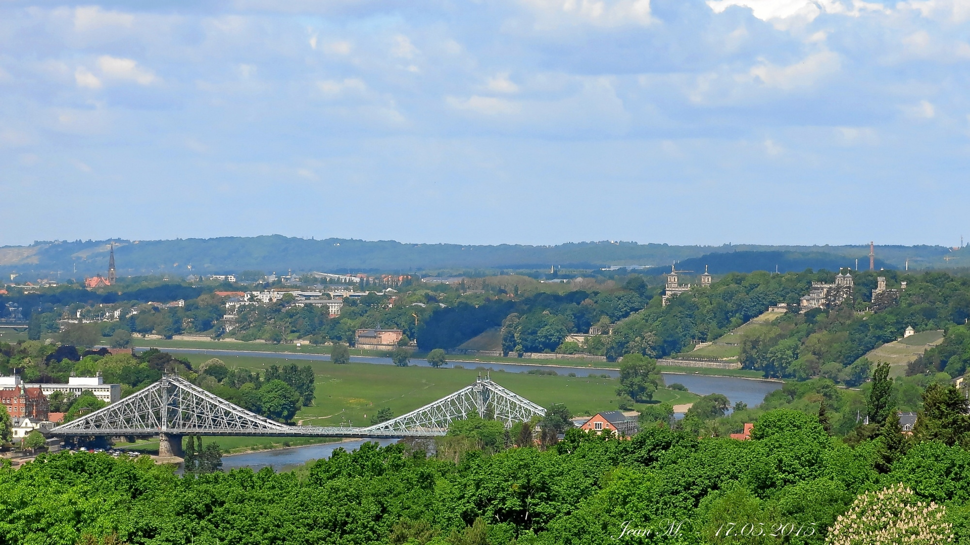 Blick vom Weinberg Wachwitz