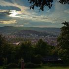 Blick vom Weisenburgpark auf Stuttgart