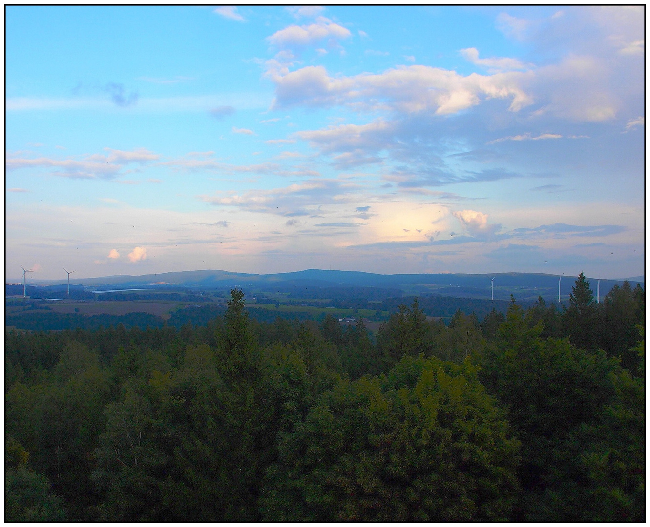 Blick vom Weißenstein