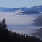 Blick vom Weissenstein auf die Jura-Kette