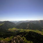 Blick vom Wendelstein...