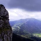 Blick vom Wendelstein Gebirge in die umliegenden Alpen