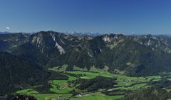 Blick vom Wendelstein nach Westen