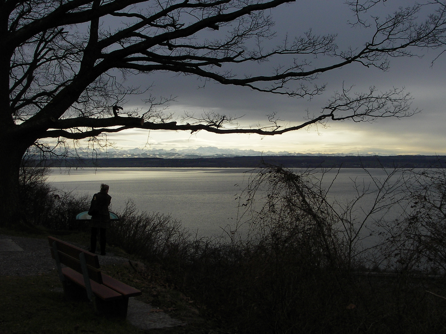 Blick vom Wetterkreuz über den Bodensee