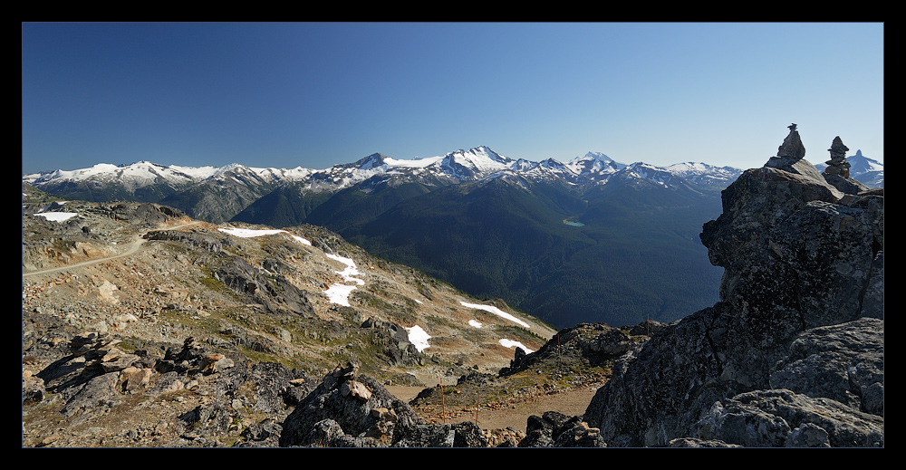 [ Blick vom Whistler Mountain Peak ]