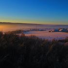 Blick vom Wiehenturm (NRW) Richtung Büscherheide (Niedersachsen)