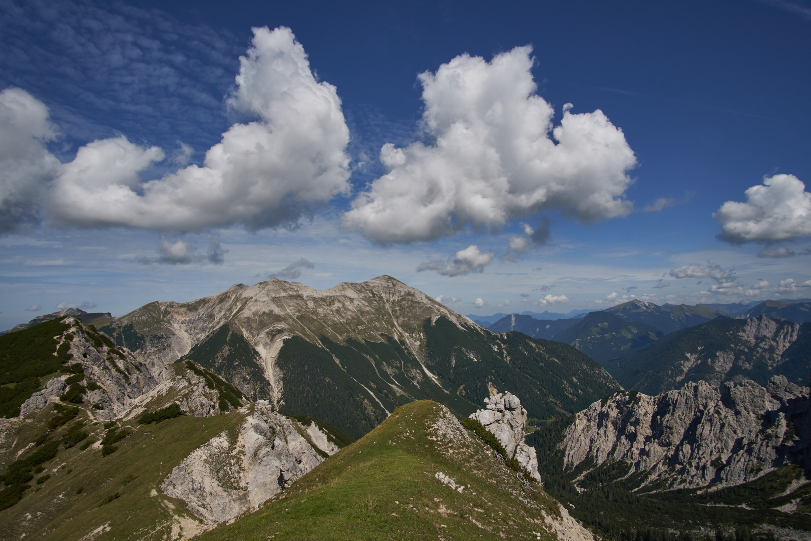 Blick vom Wörnersattel