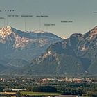 Blick vom Würzenberg über Salzburg zum Untersberg Teilpanorama 2