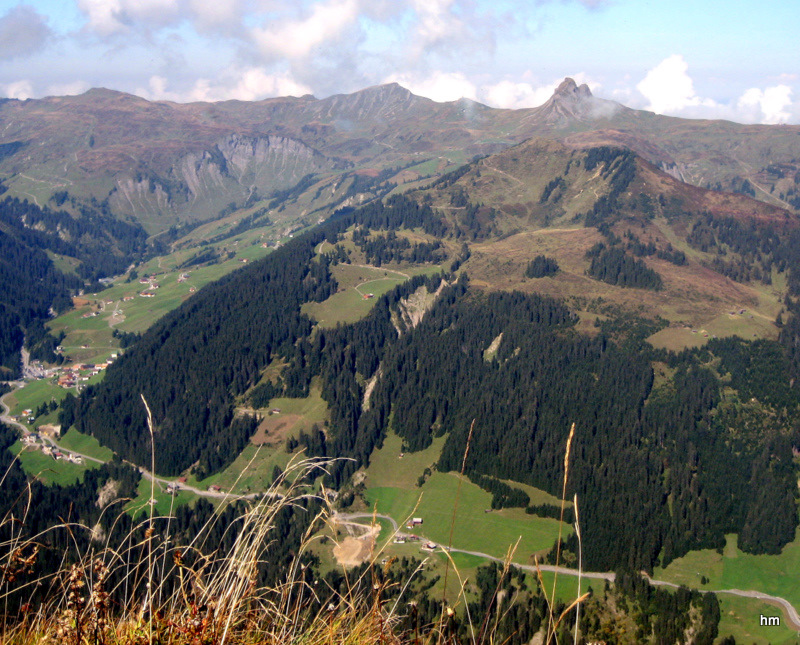 Blick vom Zaferhorn