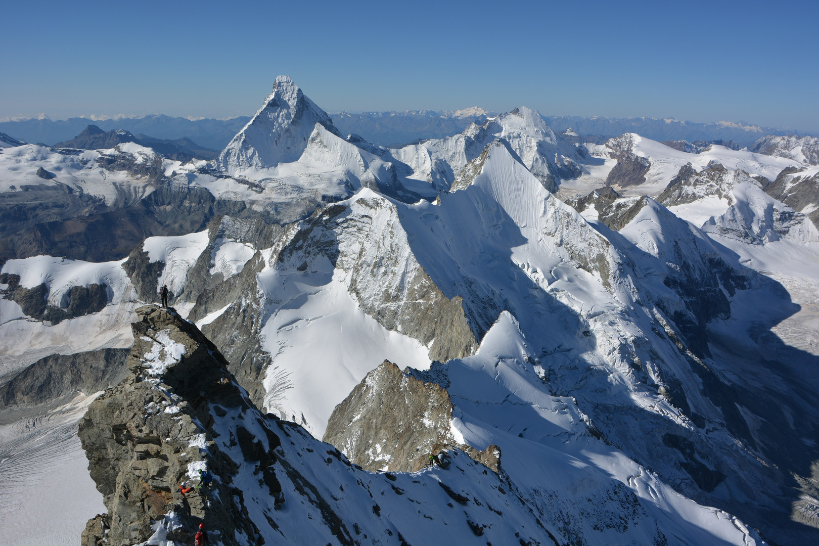 Blick vom Zinalrothorn