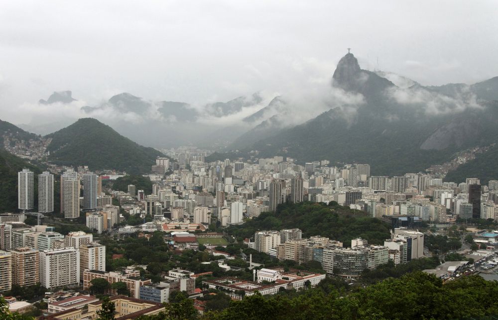 Blick vom Zuckerhut auf Rio