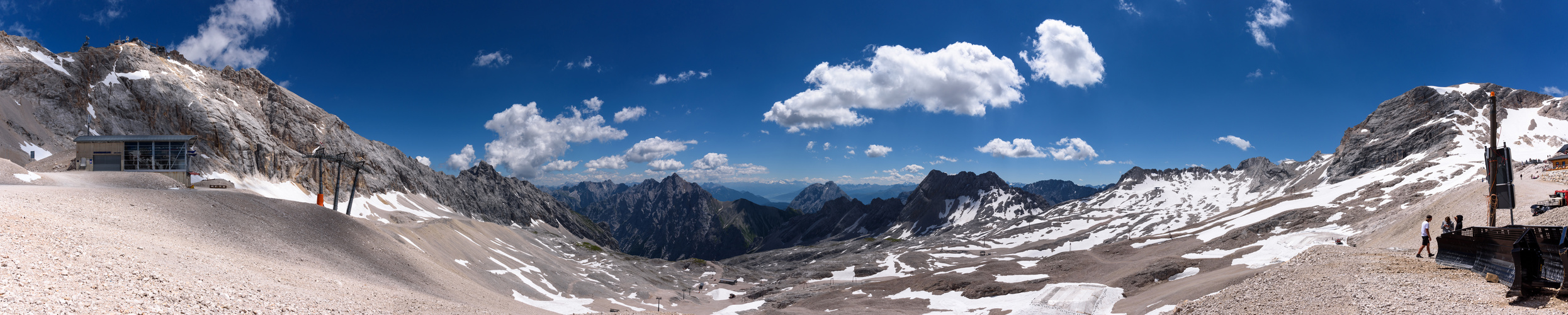 Blick vom Zugspitzplatt