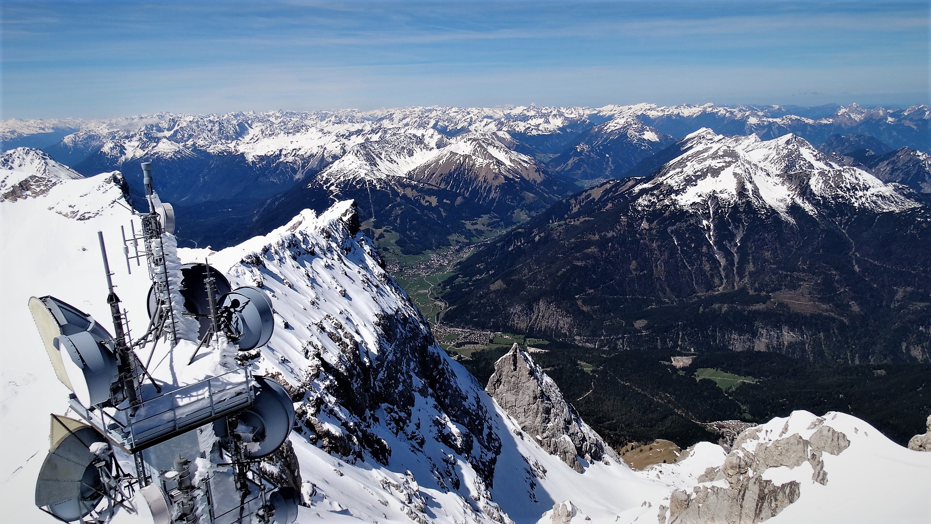 Blick vom Zugspitzplatt Garmisch-Partenkirchen