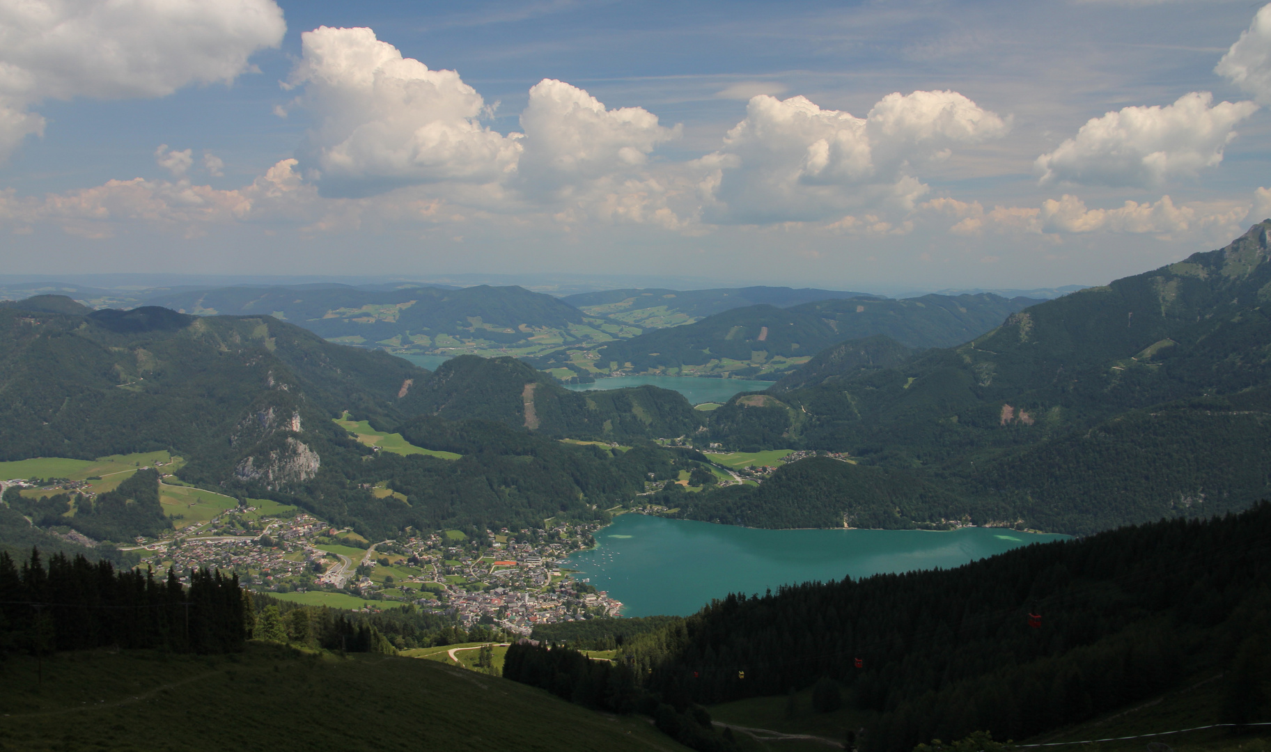 Blick vom Zwölferhorn...