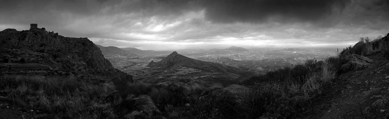 Blick von Acrocorinth nach NW