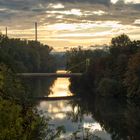 Blick von Adenauerbrücke in Esslingen