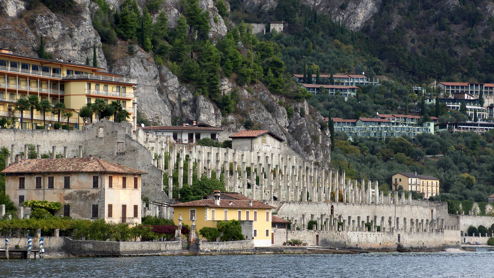 Blick von Al Porto in Limone sul Garda