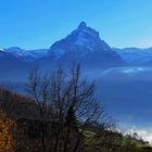 Blick von Amden auf den Mürtschenstock