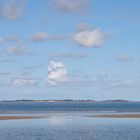 Blick von Amrum rüber nach Hörnum