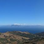 Blick von Andalusien (in der Nähe von Gibraltar) nach Afrika