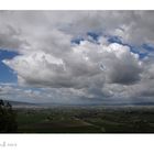 Blick von Assisi in die Ebene