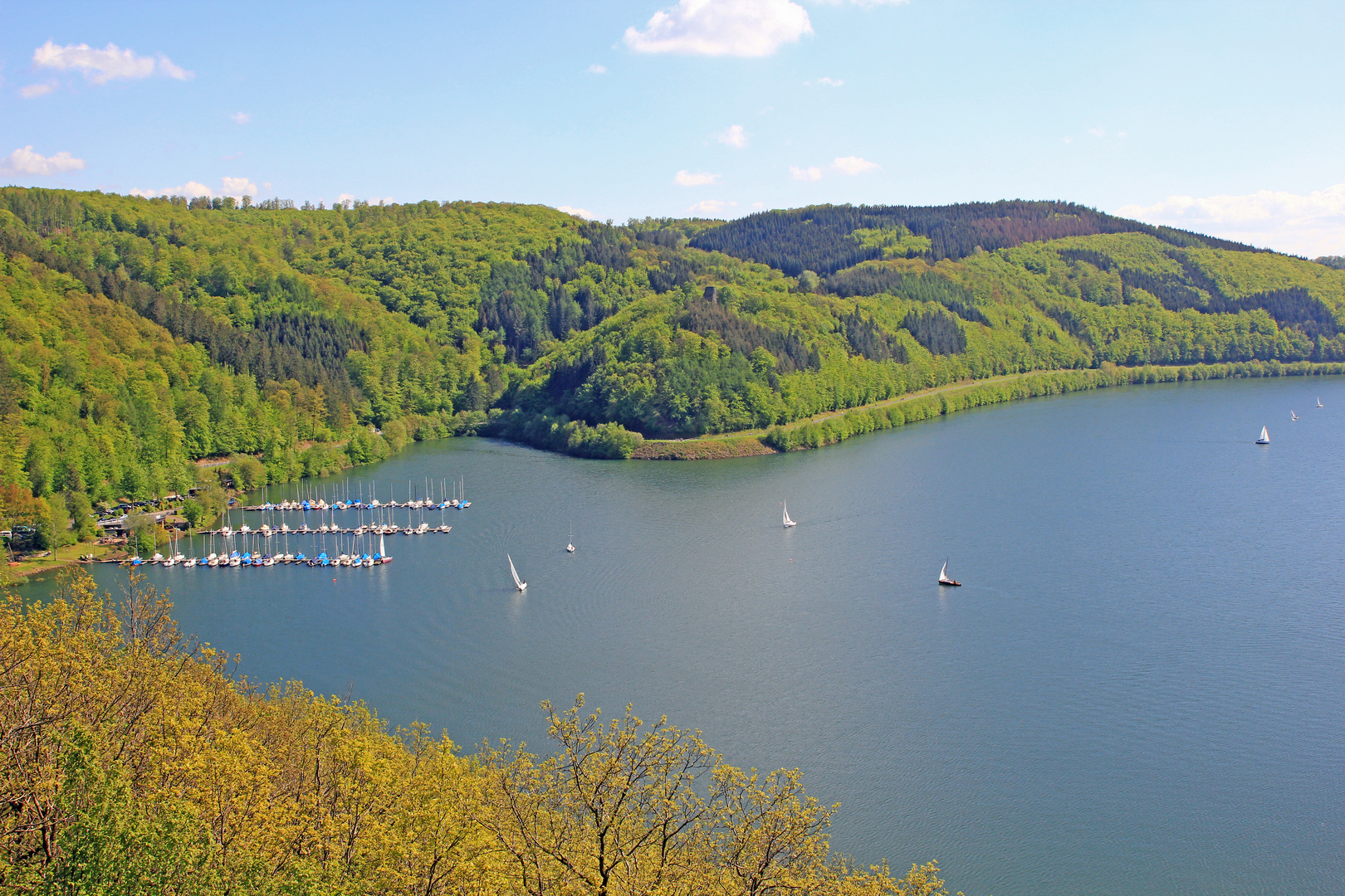 Blick von Aussichtsplattform Biggeblick bei Attendorn 6