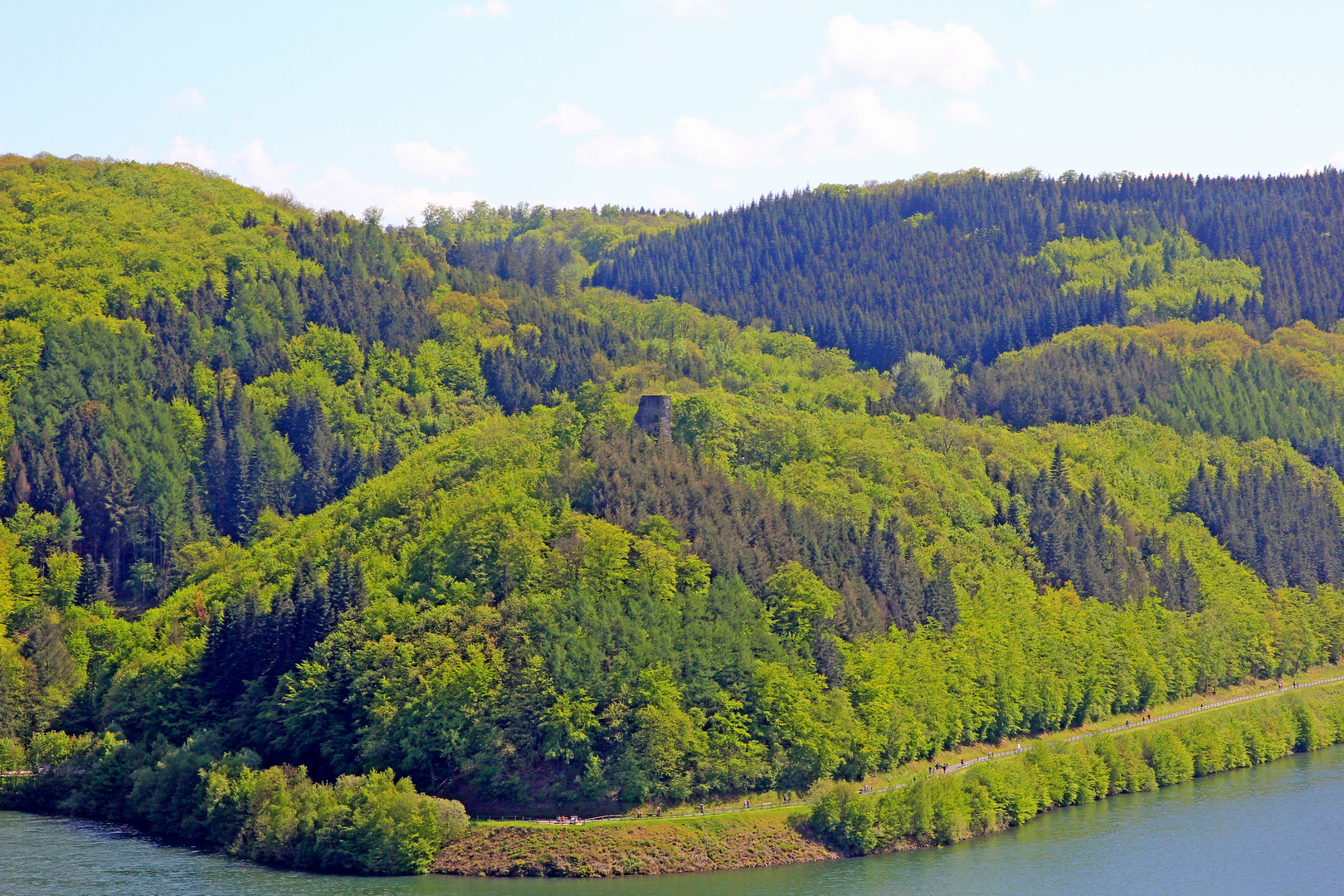  Blick von Aussichtsplattform Biggeblick bei Attendorn 7