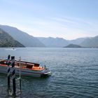 Blick von Bellagio über den Lago di Como