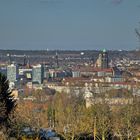 Blick von Bismarckturm (Bismarcksäule) auf Dresden 2