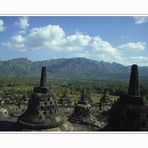 Blick von Borobodur!