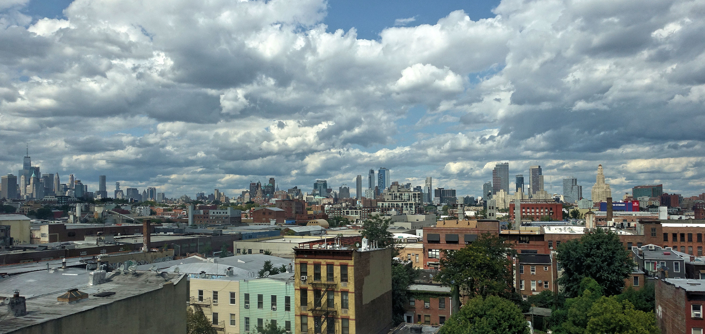 blick von brooklyn gen manhattan  1