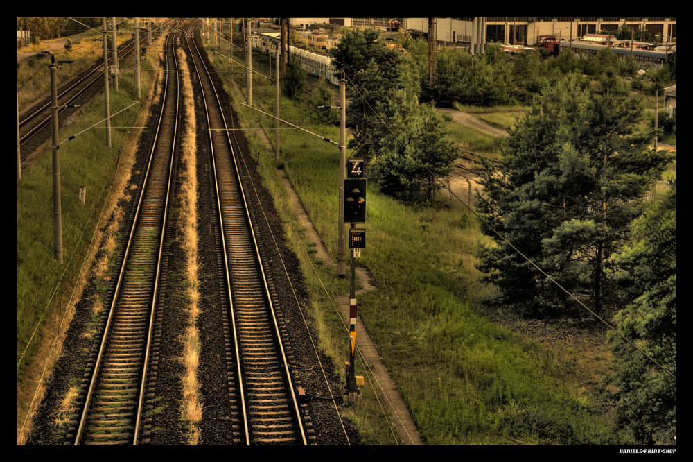 Blick von Brücke