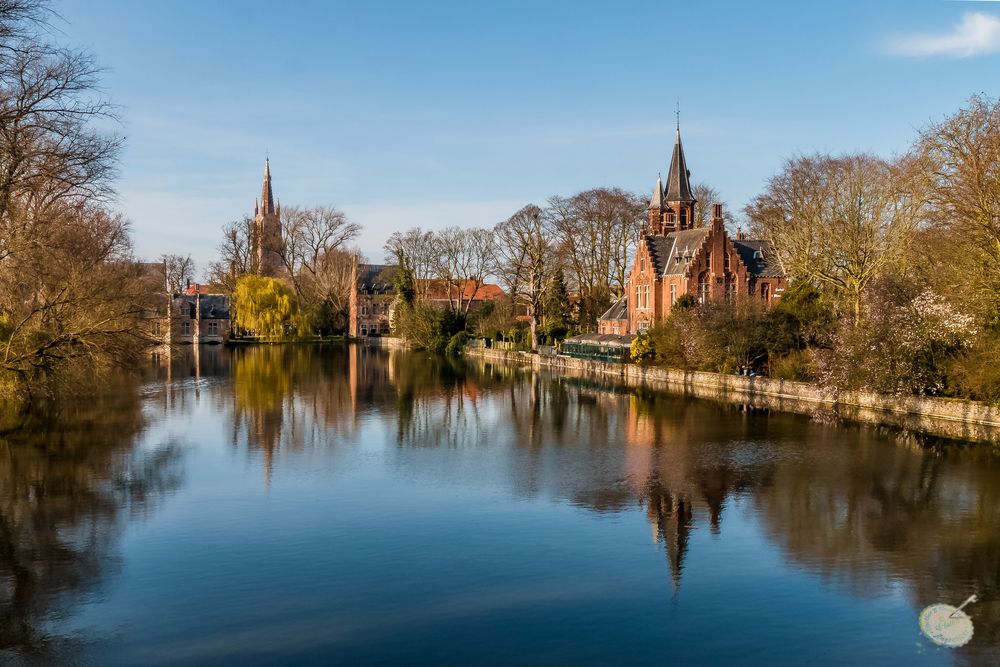 Blick von Brügges Brücken