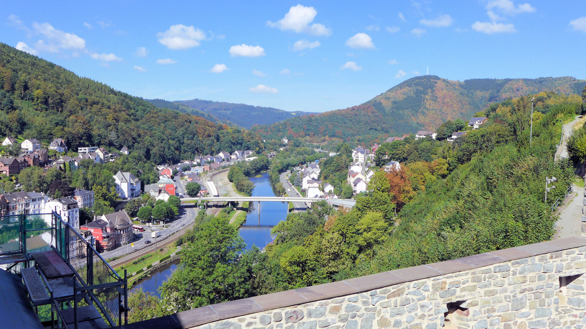 Blick von Burg Altena