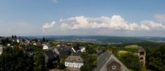 Blick von Burg Greifenstein