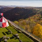 Blick von Burg Hoch Neuffen