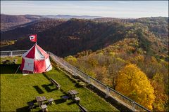 Blick von Burg Hoch Neuffen