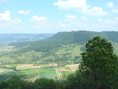 Blick von Burg Hohenneuffen