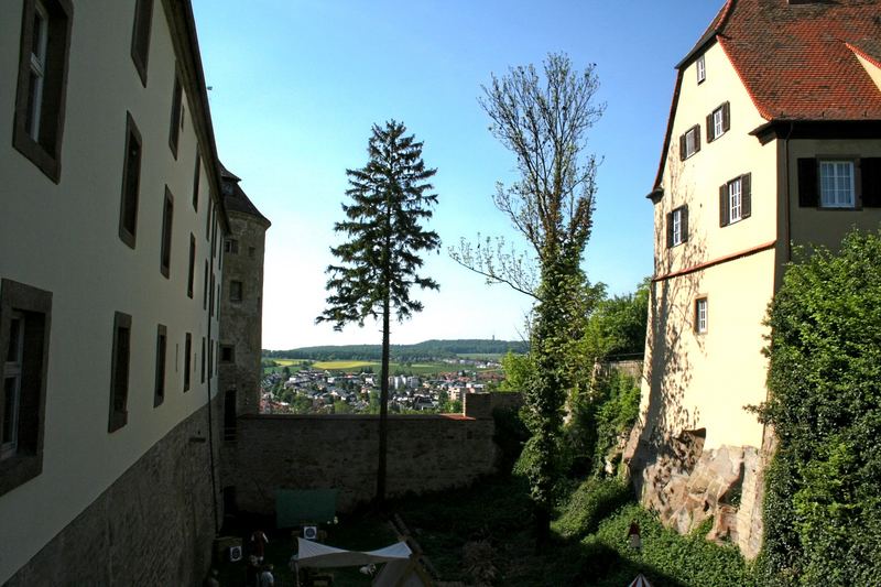 Blick von Burg Stettenfels nach Untergruppenbach