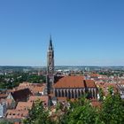 Blick von Burg Trausnitz auf Landshut