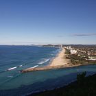 Blick von Burleigh Heads National Park Richtung Coolangatta