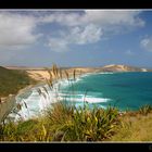 Blick von Cape Reinga auf das Cape Maria van Diemen