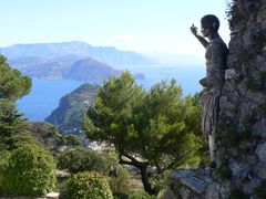 Blick von Capri auf das Festland